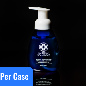 Saniderm foam soap bottle product image.