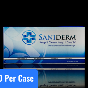 Saniderm 10 in x 14 in Tattoo Aftercare Bandage Personal Pack product image.