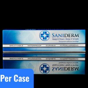 Saniderm 10 in by 8 yds professional tattoo aftercare bandage roll.