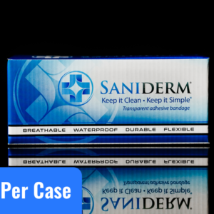 Saniderm 6 in by 8 yds professional tattoo aftercare bandage roll product image.