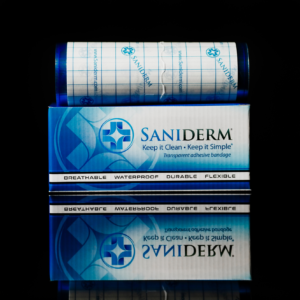 Saniderm 6 in by 8 yds professional tattoo aftercare bandage roll product image.