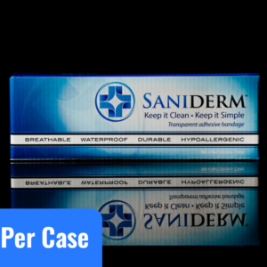 Saniderm 8 in by 8 yds professional tattoo aftercare bandage roll product image.